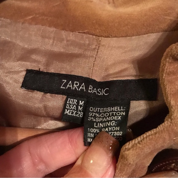 ZARA BASICS Military Jacket - Picture 2 of 5